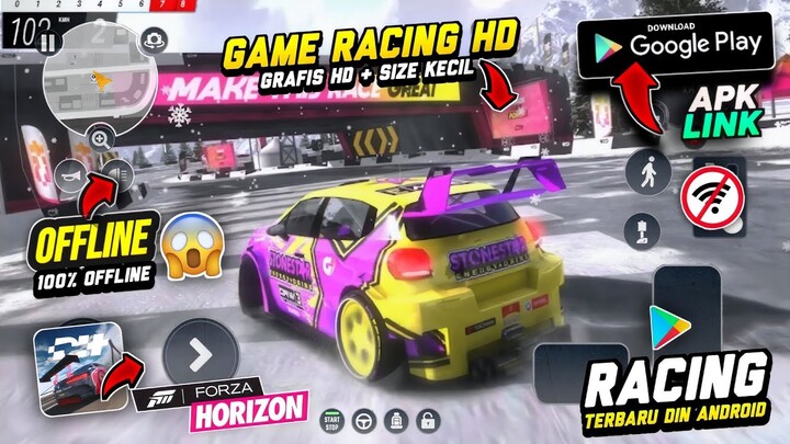 WAJIB MAIN! Game Racing TERBARU Di Android - Bisa FULL OFFLINE & Grafis HD! Cuman 400 MB Aja!