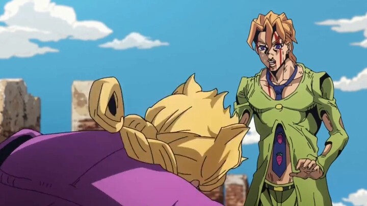 It hurts so much, oooooo my Giorno "When JOJO starts speaking Chinese"