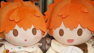 Giao hàng và chăm sóc chó con màu cam hơi ồn ào | Bandai Haikyuu! Búp bê bông ngồi hàng ngày