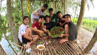 Thành Nhái TV  |  Ẩm thực nướng ốc nhồi thịt - Món ngon dân dã!!