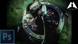 Angelina Jolie / Maleficent Speed Art - Photoshop Manipulation