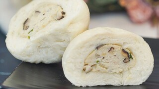 Công Thức Làm Bánh Tiểu Màn Thầu Nhân Gà Nấm Đơn Giản Mà Cực Ngon | Feedy Món Ăn Ngon