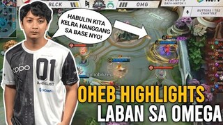 OHEB HIGHLIGHTS LABAN SA OMEGA (GIGIL NA GIGIL KAY KELRA) #breakthecode #blacklistinternational