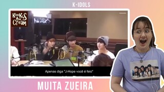 REAGINDO À 'K-IDOLS DANDO PATADAS E SENDO ZUEIROS'