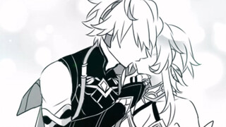 [Manga Genshin Impact/teks bahasa Mandarin] Waktu berduaan dua orang❤ (Bagian 2)