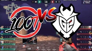 100 Thieves vs G2 Esports - HIGHLIGHTS _ Champions Tour 2024_ Americas Stage 1