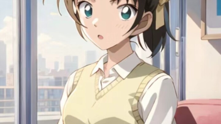 [Toyama Kazuha] "That boy Heiji is so lucky!"