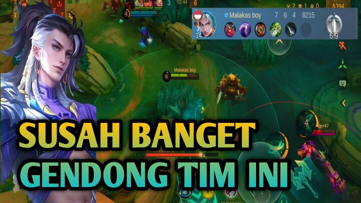 KALAH KARENA MUSUH TERLALU JAGO | GAMEPLAY MLBB