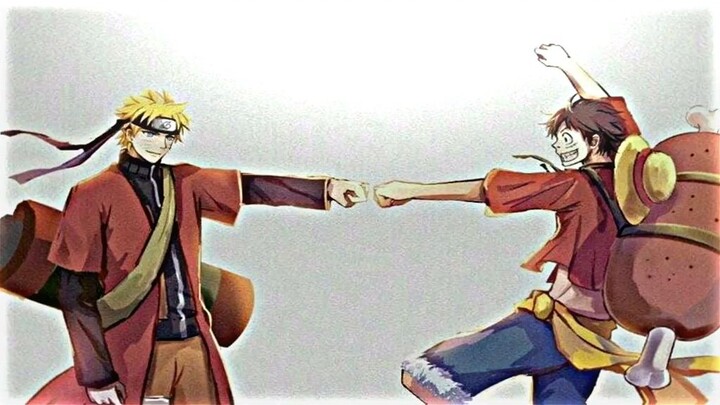 2 Legends Luffy x Naruto🤝🥶