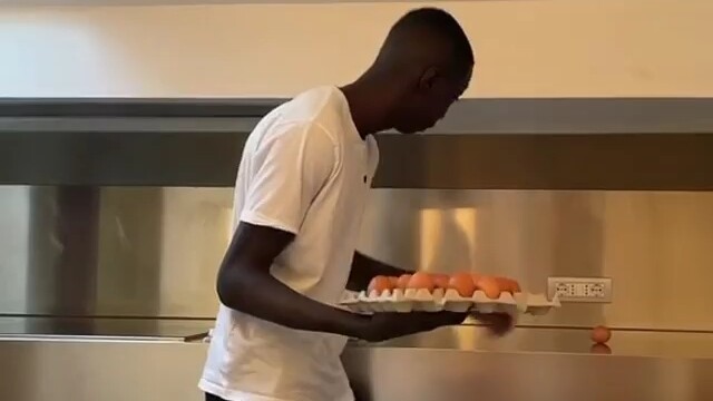 Can’t even crack an egg properly?