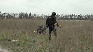 Ucraina, la missione dei militari a caccia di mine inesplose