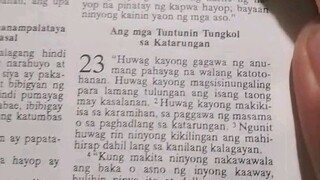 Pang Araw Araw na Talata.               Exodus 23:4-5