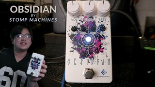 Pinoy Drive Pedals: Stomp Machines "Obsidian" Demo and Review