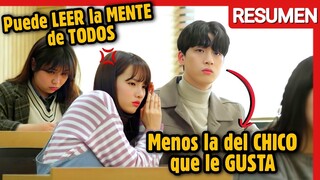 CHICA TÍMIDA ES CAPAZ DE LEER LA MENTE DE TODOS, MENOS LA DEL CHICO QUE LE GUSTA (RESUMEN KDRAMA)