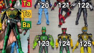 Kamen Rider OOO ประติมากรรมกระดูกจริง! ฉันควรซื้อ 6 หรือ 125? นี่คือปัญหา