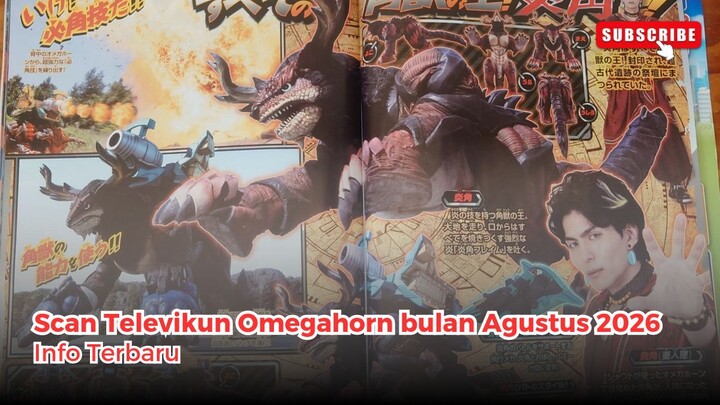 Bahas Scan Televikun Kakusei Hunter Omegahorn di bulan Agustus 2026