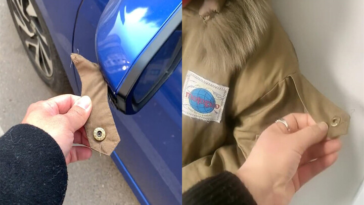 Mobil pria tertabrak, ia membuat video curhat tentang lengan bajunya yang tersangkut, tidak disangka