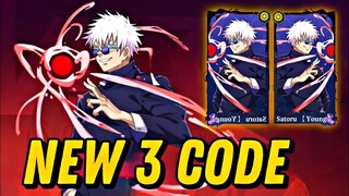REDEEM 3 GIFTCODE TERBARU & AKHIRNYA DAPET GOJO YOUNG DARI WISH SUMMON - JUJUTSU SORCERER