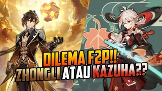 Lebih Bagus Mana? ZHONGLI atau KAZUHA??