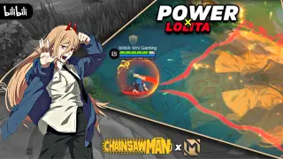 POWER (Blood Fiend) in Mobile Legends ðŸ˜² CHAINSAW MAN x MLBB