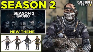 Season 2 Theme Call of duty mobile | cod mobile leaks | Season 2 New Characters Leak Cod Mobile