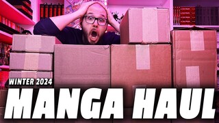 My First MANGA HAUL of 2024! | 90+ Volumes and Figures