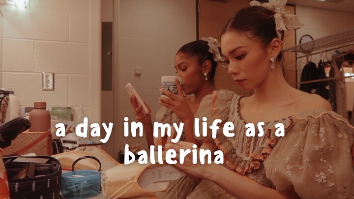 Ballerina Daily VLOG🩰| 芭蕾舞者的劇埸演出日常✨ 澳涅金的排練和服裝分享🤍