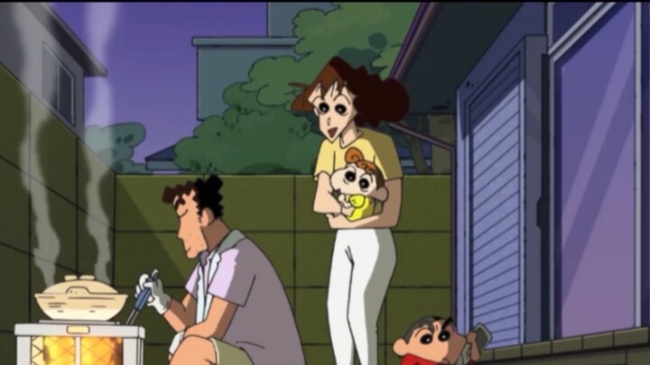 [Crayon Shin-chan's hilarious jokes] Late summer, a warm dinner at the Nohara family