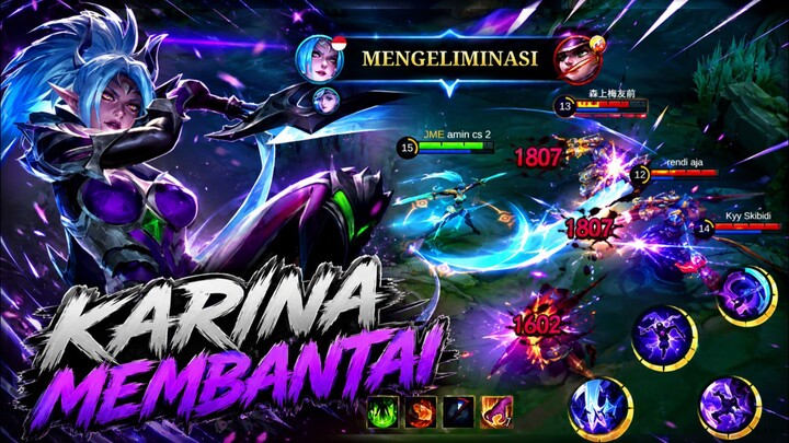 demege karina menggemparkan mlbb