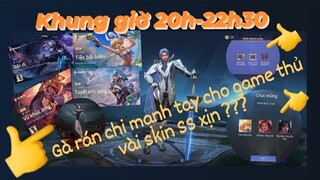 Lỗi nhận trang phục liên quân free tại khung giờ 20h-22h30 , lúc nhận game thủ cứ tưởng bở. . . :))