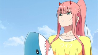 【Darling in the franxx】02's 20-second heartbeat ❤️ challenge, this is probably the happiest girl