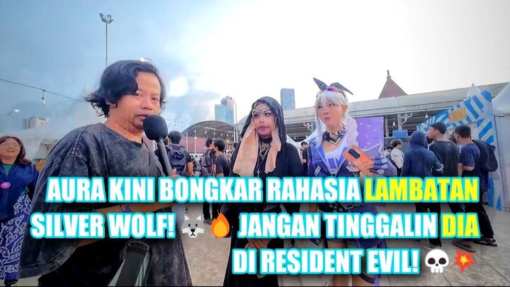 Cosplay Bela Dimitrescu & Silver Wolf Honkai Star Rail