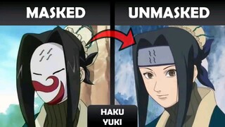 Unmasked Naruto and Boruto Characters