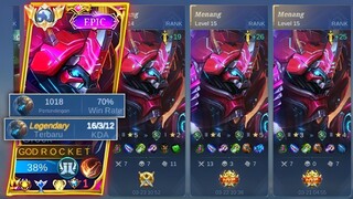 FINALLY! MOONTON BUFFED GROCK IS HERE! THANK YOU MOONTON || TOP GLOBAL GROCK - MLBB