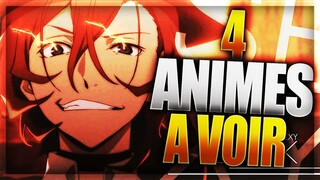 4 ANIMES A VOIR ABSOLUMENT POUR L'HIVER 2023 !