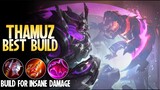 Thamuz Best Build 2020 | Top 1 Global Thamuz Build | Thamuz Gameplay and Build Guide -Mobile Legends