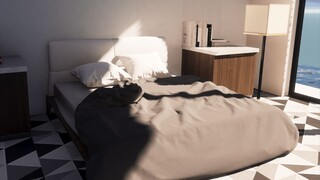 [Minecraft] Giường siêu thực tế