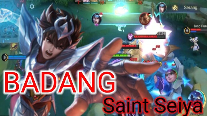 Badang Saint Seiya Beraksi