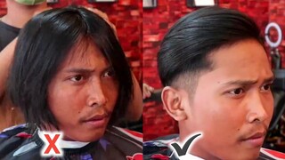 gaya rambut 2 jari gantung | terbaru 2022