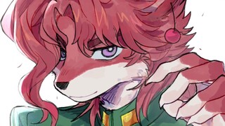 [แอนิเมชั่น] รูปปั้นจิ้งจอกคาเคียวอิน มีปลาอยู่ด้านหลัง