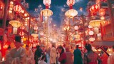 [Festival Lentera Shangyuan丨Festival Lentera] Ribuan bunga bermekaran di malam angin timur, pot batu