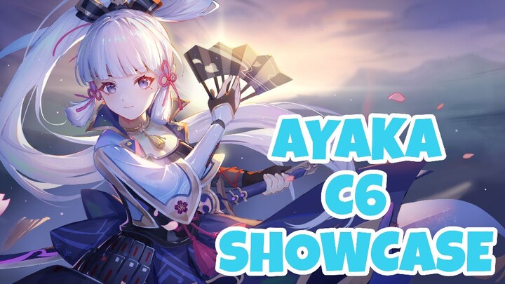 [GENSHIN IMPACT] AYAKA C6 SHOWCASE