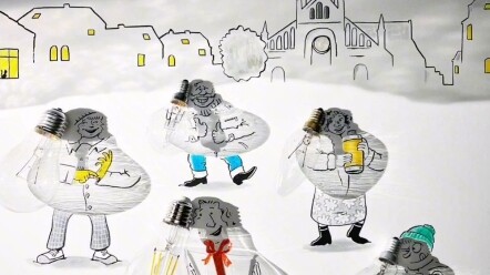 “Seni cahaya dan bayangan yang ajaib, kali ini benar-benar menenangkan!”