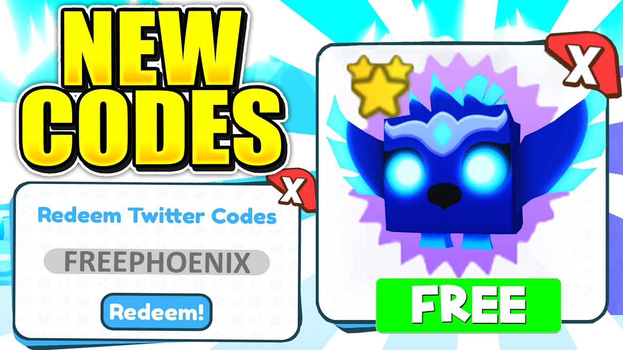 6 NEW SECRET *SAPPHIRE PHOENIX PET* Codes in PET SIMULATOR X?! 6