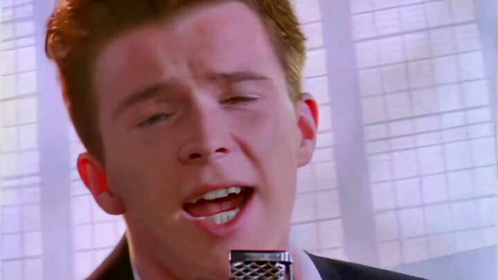 Rick roll, but with random frames