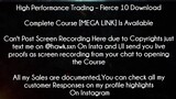 High Performance Trading Course Fierce 10 Download