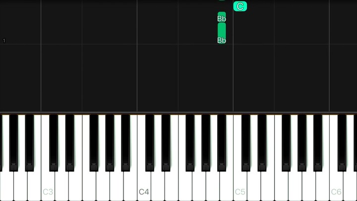 ROSÉ & Bruno Mars - APT ( PIANO TUTORIAL ) LEVEL: EASY（钢琴教程）难度：简单