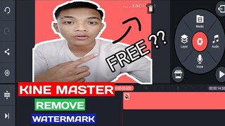 HOW TO REMOVE WATERMARK IN KINEMASTER (TAGALOG)