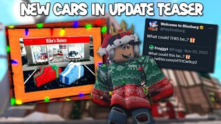 NEW TRUCK AND MYSTERY CAR COMING IN BLOXBURG'S NEW UPDATE TEASER