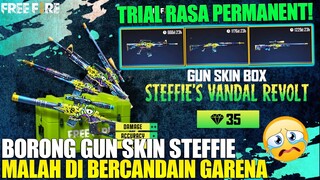 DIBERCANDAIN SAMA GARENA PAS BORONG GUN SKIN STEFFIE - DIKASIH TRIAL SAMPAI 3 TAHUN! FREE FIRE